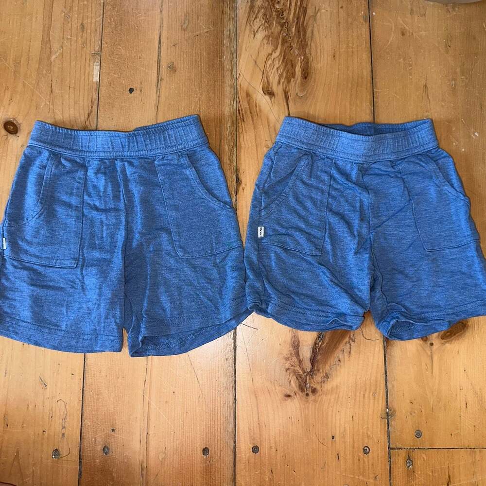 Little Sleepies Play Toddler Blue Shorts Bundle 2T and 3T